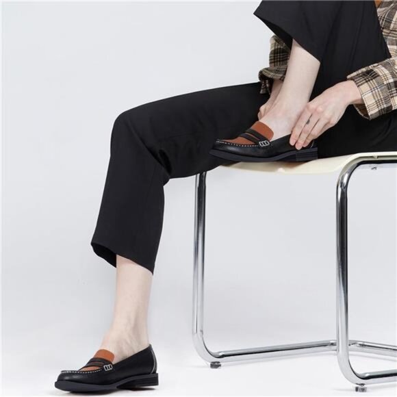 Women's Loafers Classic Slip On Shoes - Picture 6 of 6